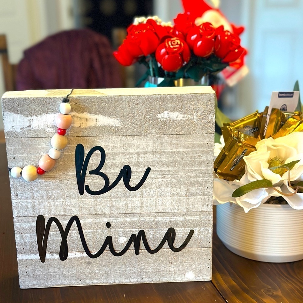 Valentine Wooden Sign